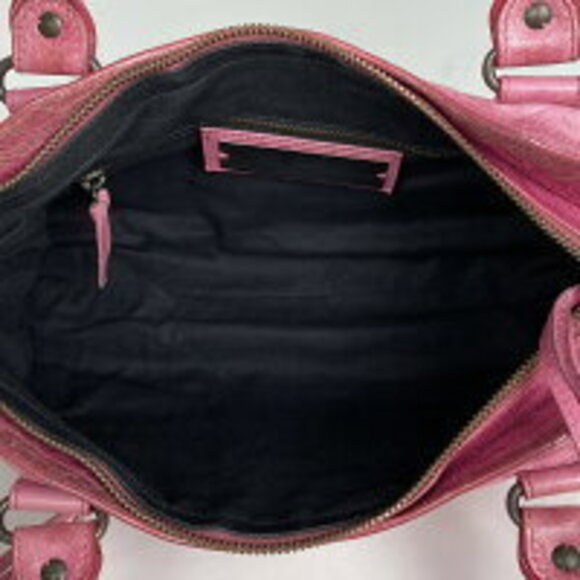Balenciaga The First Shoulder Bag Leather Pink - Picture 8 of 8